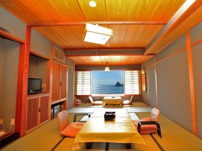 Shimoda Jyuraku Hotel Bagian luar foto